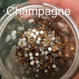 Ss20 Champagne Flatback rhinestones